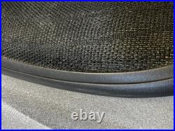 OEM Seat Replacement Herman Miller Classic Aeron Size C Large BLACK Frame