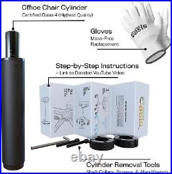 Office Chair Cylinder Replacement with Removal Tool (As Seen on PBS) Heavy Dut