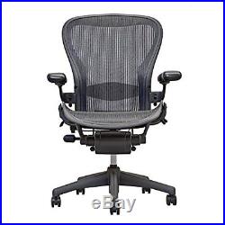 OpenBox Herman Miller Aeron Chair Fully Loaded Size C Carbon Black