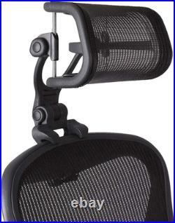 Original Herman Miller Aeron Chair Headrest H4 Classic Carbon