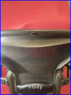 Original Herman Miller Aeron Chair Size B Fully Loaded (Black Chair) Used