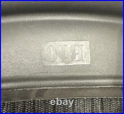 Original Herman Miller Aeron Seat Size B 3DO2 in Black Mesh(B10)