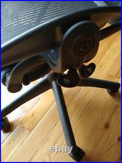(Philly/NJ)Herman Miller Aeron Office Chairs (B/C) Black Excellent Condition