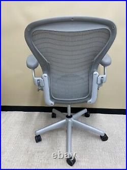 RARE Authentic Mineral (Lite Grey) Herman Miller Aeron Chair, B-Size