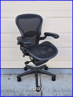 Rare Herman Miller Aeron Type 1 Office Chair Ae123awa B Read! Local P/u