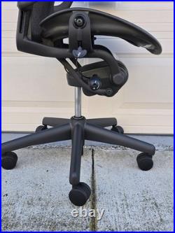Rare Herman Miller Aeron Type 1 Office Chair Ae123awa B Read! Local P/u