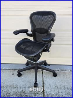 Rare Herman Miller Aeron Type 1 Office Chair Ae123awa B Read! Local P/u