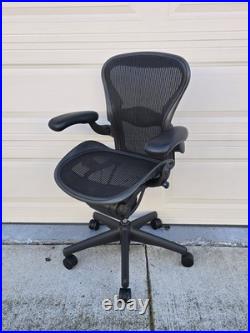 Rare Herman Miller Aeron Type 1 Office Chair Ae123awa B Read! Local P/u