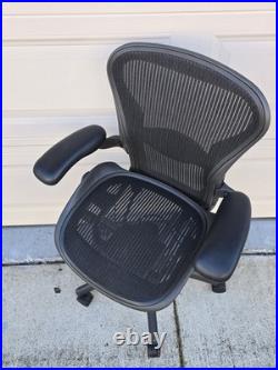Rare Herman Miller Aeron Type 1 Office Chair Ae123awa B Read! Local P/u