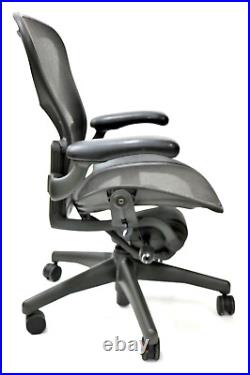 Refurbushed Herman Miller Aeron Office Basic Size B Chair Black