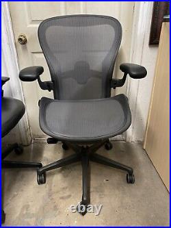 Remastered Herman Miller Aeron Ergonomic Office Chair Size C