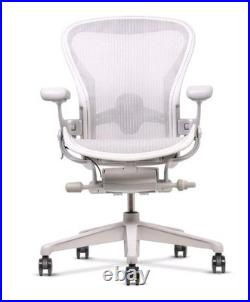 Remastered Herman Miller Aeron Mesh Office Desk Chair Lumbar Support Size C