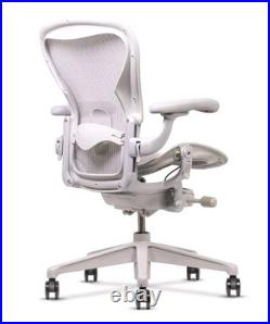 Remastered Herman Miller Aeron Mesh Office Desk Chair Lumbar Support Size C