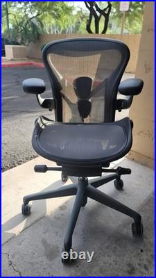 Remastered Herman Miller Aeron Office Desk Gaming Chair Size A SL
