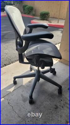 Remastered Herman Miller Aeron Office Desk Gaming Chair Size A SL