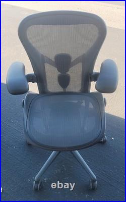 Remastered Herman Miller Aeron Office Desk Gaming Chair Size B SL