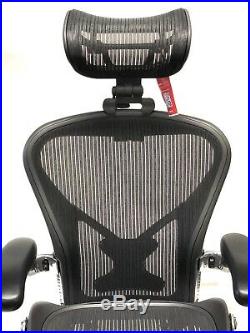 Renewed Aeron Executive Classic Size B Posturefit With Headrest