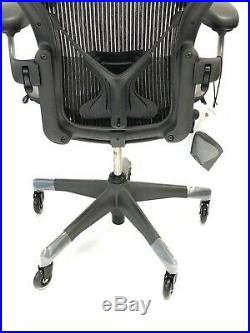 Renewed Herman Miller Fully-Loaded Size B PostureFit Aeron Chair