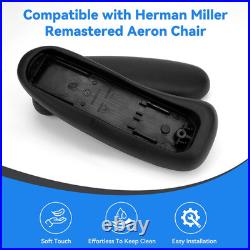 Replacement Arm Pads for Herman Miller Remastered Aeron Chair? 1 Pair Black