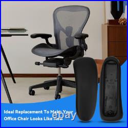 Replacement Arm Pads for Herman Miller Remastered Aeron Chair? 1 Pair Black