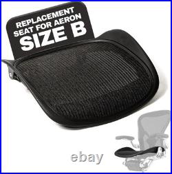 Replacement Seat Herman Miller Classic Aeron Size B Medium Black Mesh