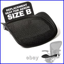 Replacement Seat for Herman Miller Classic Aeron Size B Medium (Black Mesh) Replacement Seat for Herman Miller Classic Aeron Size B Medium (Black Mesh)