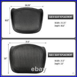 Replacement Seat for Herman Miller Classic Aeron Size B Medium (Black Mesh) Replacement Seat for Herman Miller Classic Aeron Size B Medium (Black Mesh)