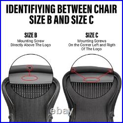 Replacement Seat for Herman Miller Classic Aeron Size B Medium (Black Mesh) Replacement Seat for Herman Miller Classic Aeron Size B Medium (Black Mesh)