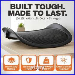 Replacement Seat for Herman Miller Classic Aeron Size B Medium (Black Mesh)