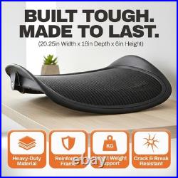 Replacement Seat for Herman Miller Classic Aeron Size B Medium (Black Mesh)