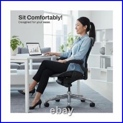 Replacement Seat for Herman Miller Classic Aeron Size B Medium (Black Mesh)