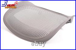 Replacement Seat for Herman Miller Classic Aeron Size B Medium (Titanium Gray)