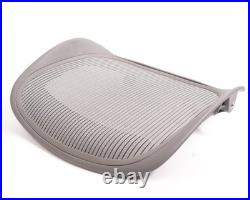 Replacement Seat for Herman Miller Classic Aeron Size B Medium (Titanium Gray)