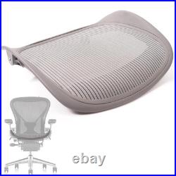 Replacement Seat for Herman Miller Classic Aeron Size B Medium (Titanium Gray)