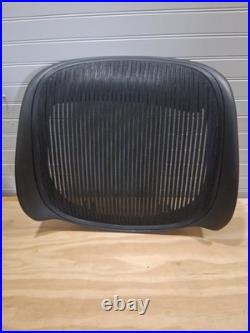 Seat Replacement For Herman Miller Classic Aeron Size B MEDIUM BLACK OEM
