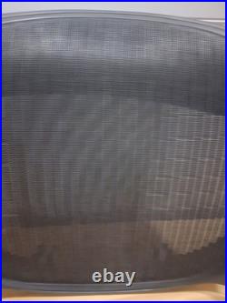 Seat Replacement For Herman Miller Classic Aeron Size B MEDIUM BLACK OEM