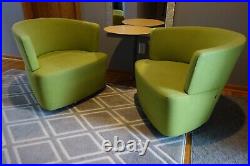Set of 2 Coalesse JOEL style Steelcase & Knoll Lounge Chairs