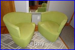 Set of 2 Coalesse JOEL style Steelcase & Knoll Lounge Chairs