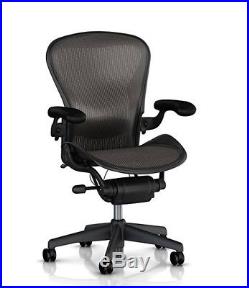 Set of 3 Herman Miller Fully Loaded Posture fit Size B Aeron Chairs