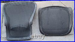 Size C Seat Frame Mesh N Back Herman Miller Aeron Office Desk Chair OEM Blemish