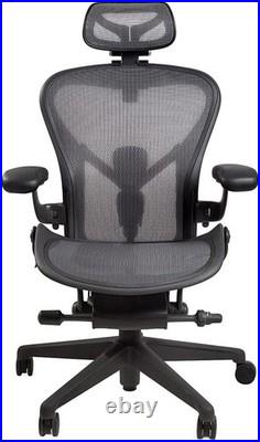 Stylish Black Headrest for Herman Miller Aeron Enhance Your Seating Comfort