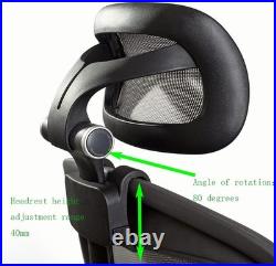 Stylish Black Headrest for Herman Miller Aeron Enhance Your Seating Comfort