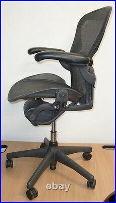 Superb Herman Miller Aeron Fully Loaded Flipper Arms Office Chair Free Postage