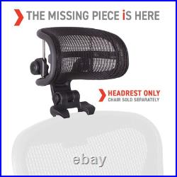 The Original Headrest for The Herman Miller Aeron Chair H3 Carbon Colors an