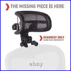 The Original Headrest for The Herman Miller Aeron Chair H3 Carbon Colors and