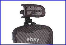 The Original Headrest for The Herman Miller Aeron Chair H3 Lead Colors and