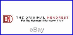 The Original Headrest for The Herman Miller Aeron Chair (H3 for ClassicCarbon)