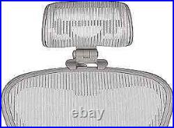 The Original Headrest for The Herman Miller Aeron Chair (H3 for Classic, Zinc)
