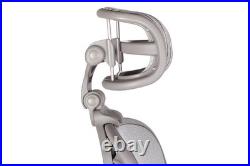 The Original Headrest for The Herman Miller Aeron Chair (H3 for Classic, Zinc)