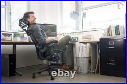 The Original Headrest for The Herman Miller Aeron Chair H3 for Remastered, C